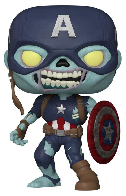 What If - Zombie Captain America US Exclusive 10" Pop! Vinyl