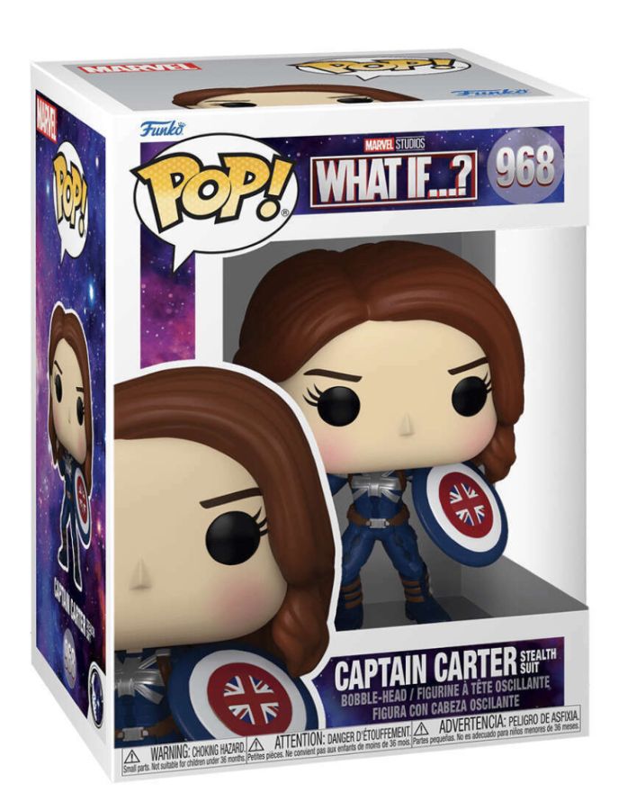 What If - Captain Carter (Stealth Suit) Pop! Vinyl