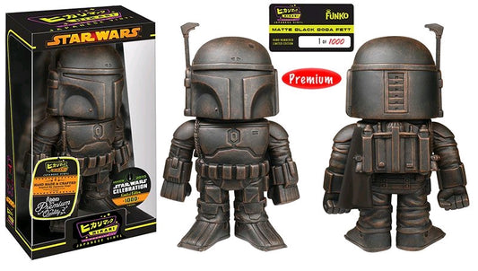 Star Wars - Boba Fett Matte Black Hikari Figure - Ozzie Collectables