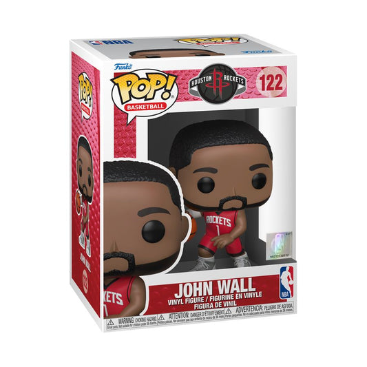 NBA: Rockets - John Wall (Red Jersey) Pop! Vinyl