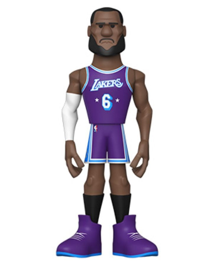 NBA: Grizzlies - LeBron James City 5" Vinyl Gold