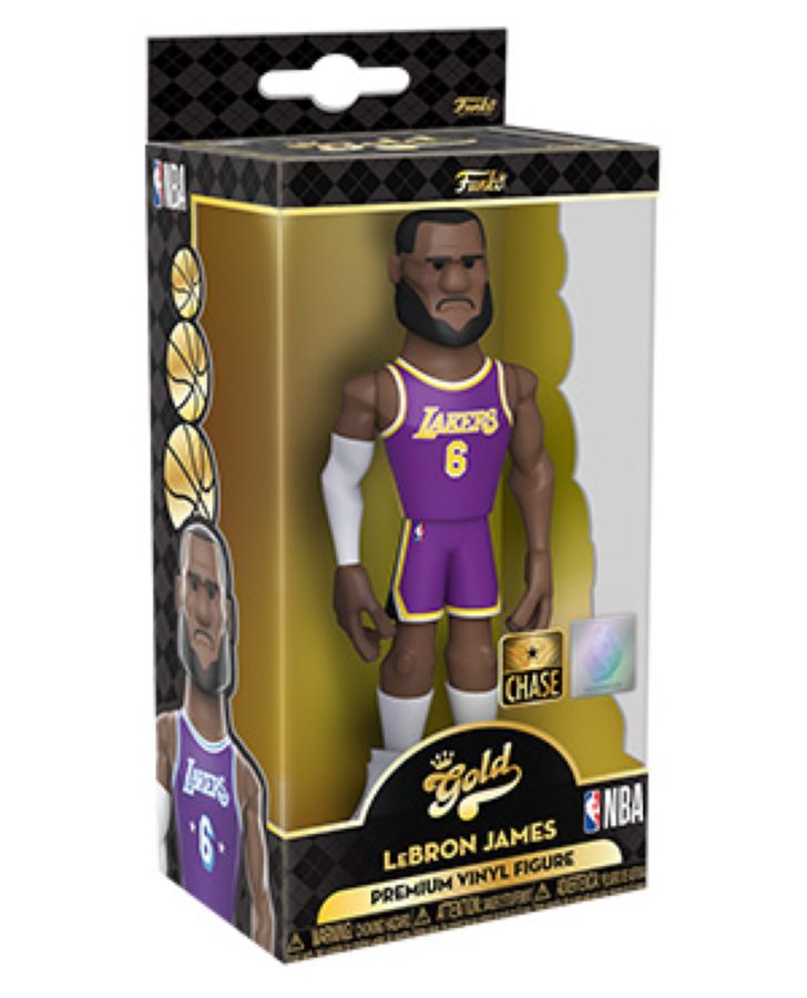 NBA: Grizzlies - LeBron James City 5" Vinyl Gold
