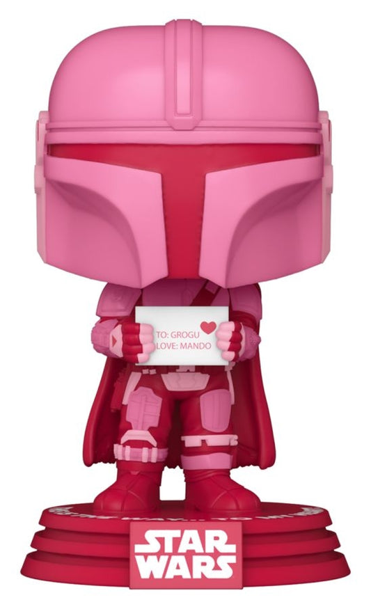 Star Wars: The Mandalorian - Mandalorian Valentine Pop! Vinyl