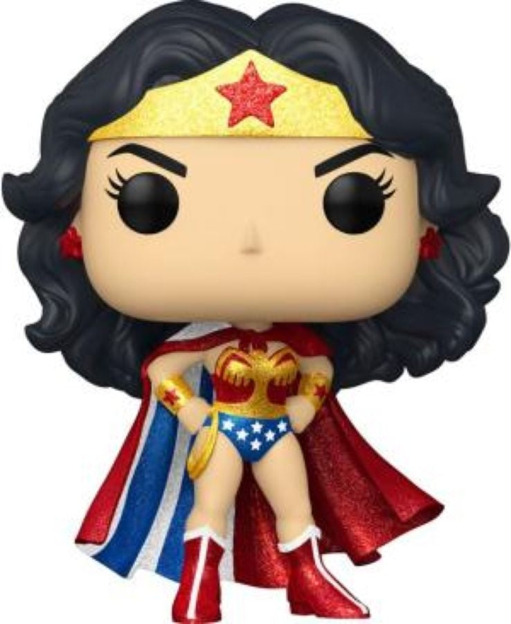 Wonder Woman - Classic Wonder Woman Diamond Glitter80th Anniversary US Exclusive Pop! Vinyl