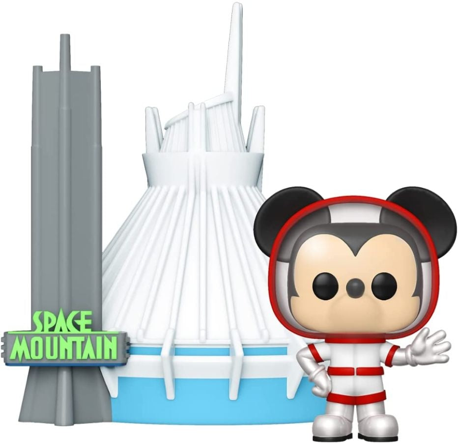 Disney World - Space Mountain & Mickey Mouse 50th Anniversary US Exclusive Pop! Town