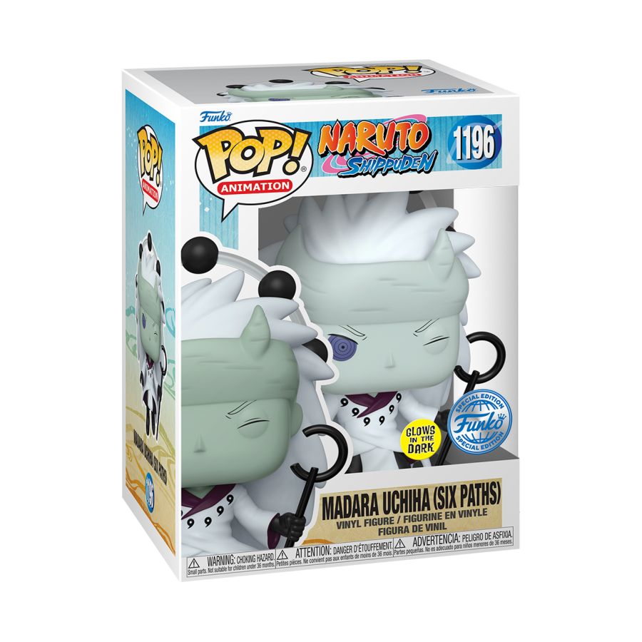 Naruto - Sage Madara Uchiha Glow US Exclusive Pop! Vinyl