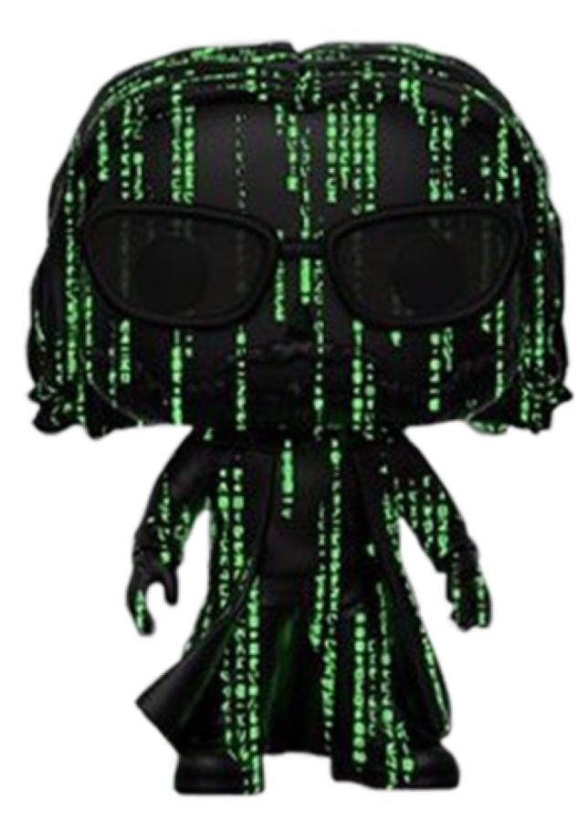 The Matrix Resurrections - Neo in the Matrix Glow US Exclusive Pop! Vinyl