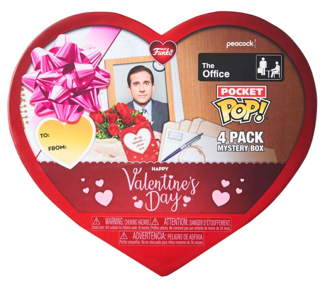 The Office - Valentines Day US Exclusive Pocket Pop! 4-pack