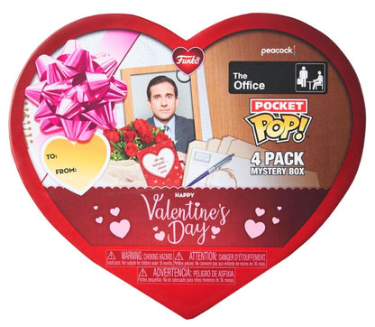 The Office - Valentines Day US Exclusive Pocket Pop! 4-pack