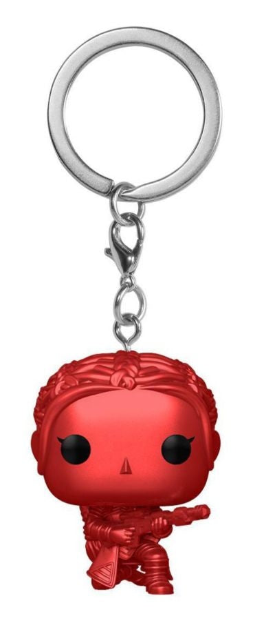 Star Wars: The Mandalorian - Fennec Shand Red US Exclusive Pocket Pop! Keychain 