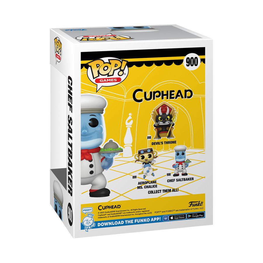 Cuphead - Chef Saltbaker Pop! Vinyl