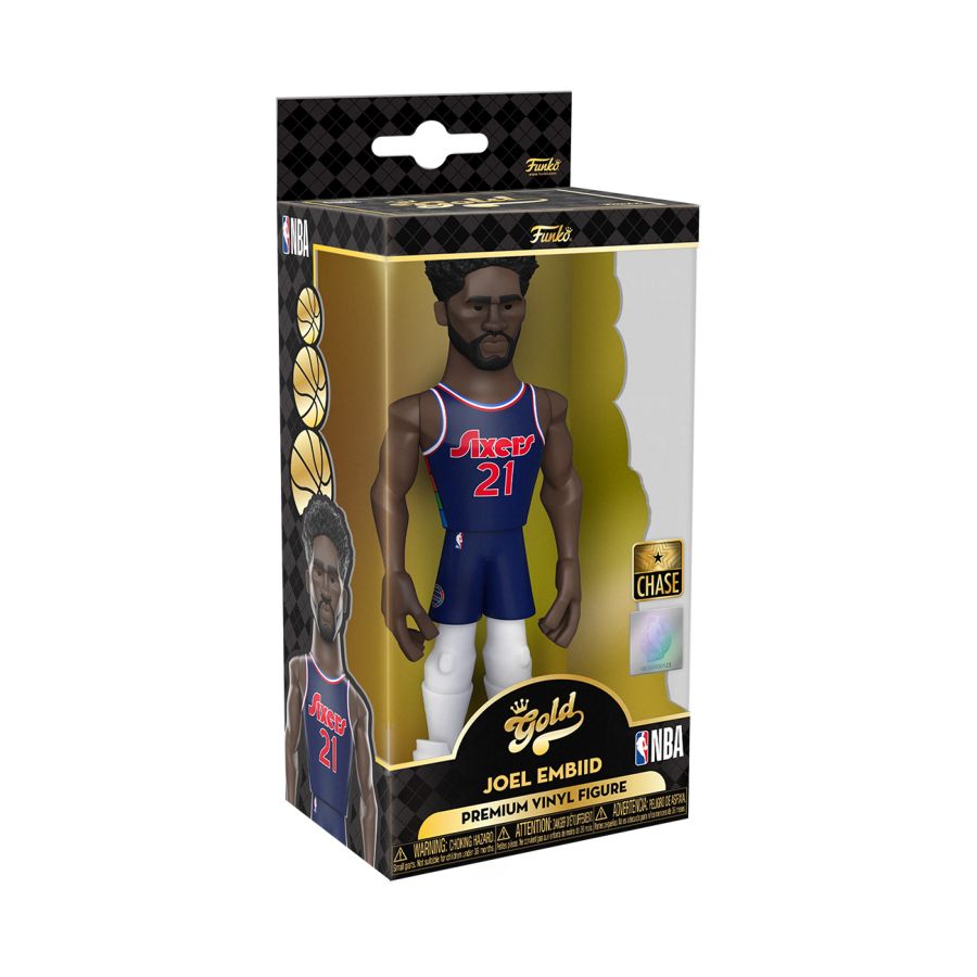 NBA: Sixers - Joel Embiid (CE'21) 5" Vinyl Gold