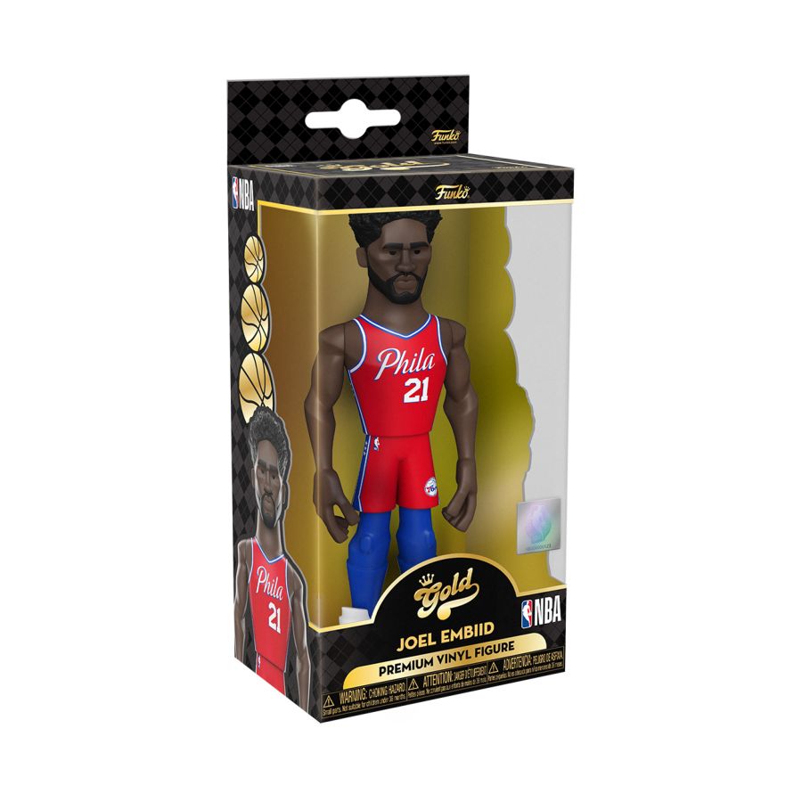 NBA: Sixers - Joel Embiid (CE'21) 5" Vinyl Gold