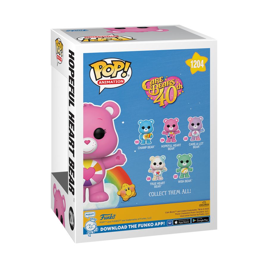 Care Bears 40th Anniversary - Hopeful Heart Bear Pop! Vinyl