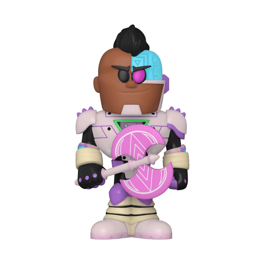 Teen Titans Go - Cyborg Vinyl Soda