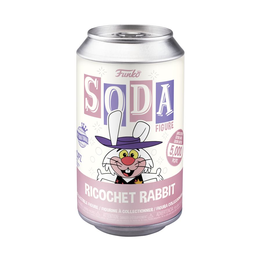 Hanna Barbera - Ricochet Rabbit Vinyl Soda
