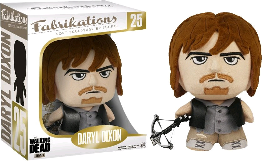 The Walking Dead - Daryl Fabrikations Plush - Ozzie Collectables