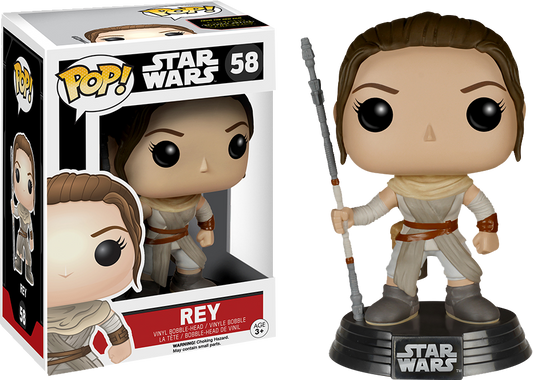 Star Wars - Rey Episode VII The Force Awakens Pop! Vinyl - Ozzie Collectables