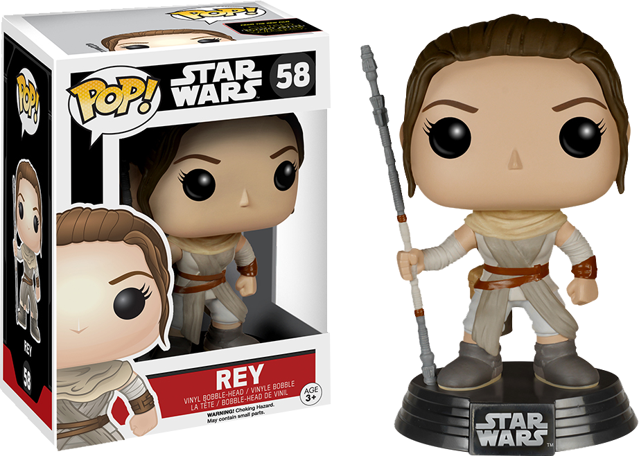 Star Wars - Rey Episode VII The Force Awakens Pop! Vinyl - Ozzie Collectables