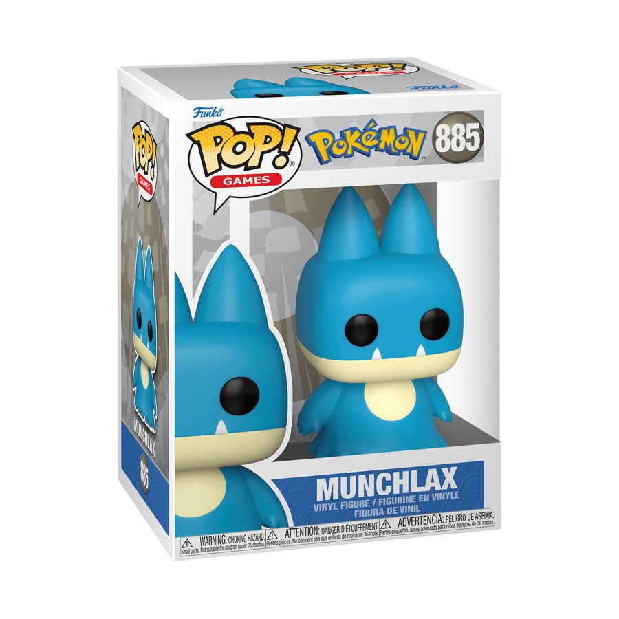 Pokemon - Munchlax Pop! Vinyl