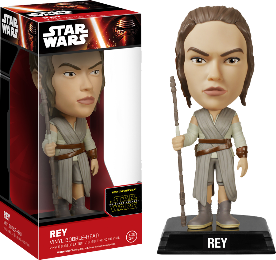 Star Wars - Rey Episode VII The Force Awakens Wacky Wobbler - Ozzie Collectables