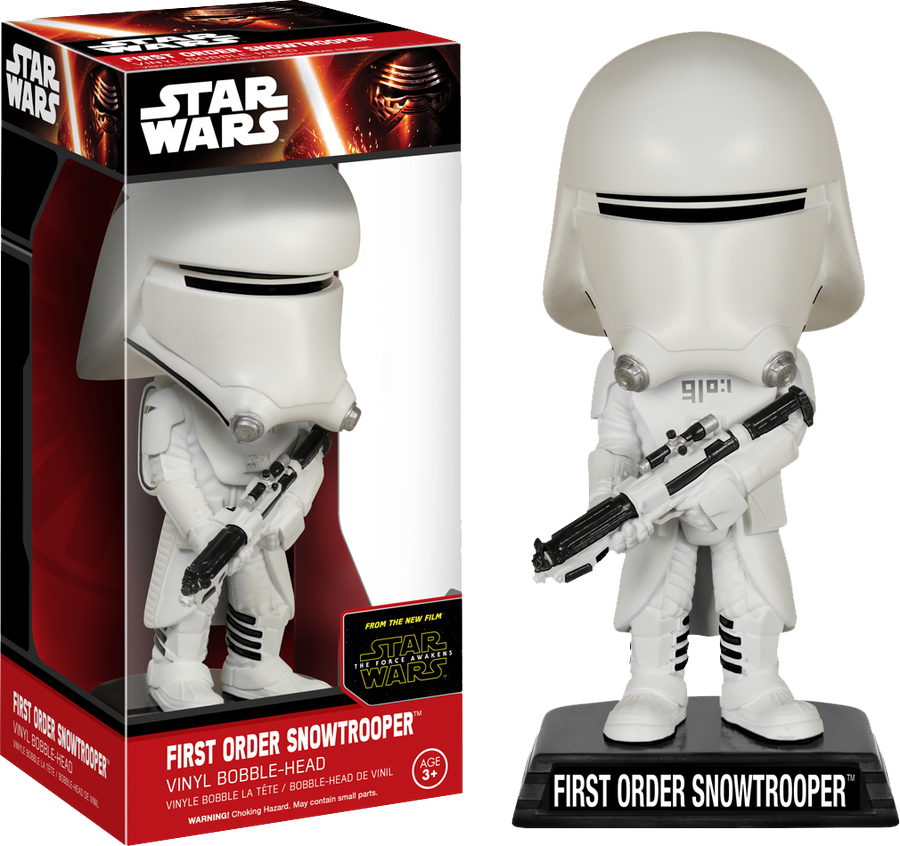Star Wars - First Order Snowtrooper Episode VII The Force Awakens Wacky Wobbler - Ozzie Collectables
