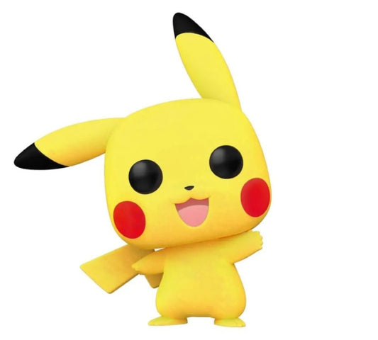 Pokemon - Pikachu Waving Flocked US Exclusive Pop! Vinyl 