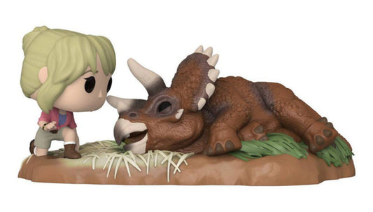 Jurassic Park - Dr. Sattler with Triceratops US Exclusive Pop! Moment