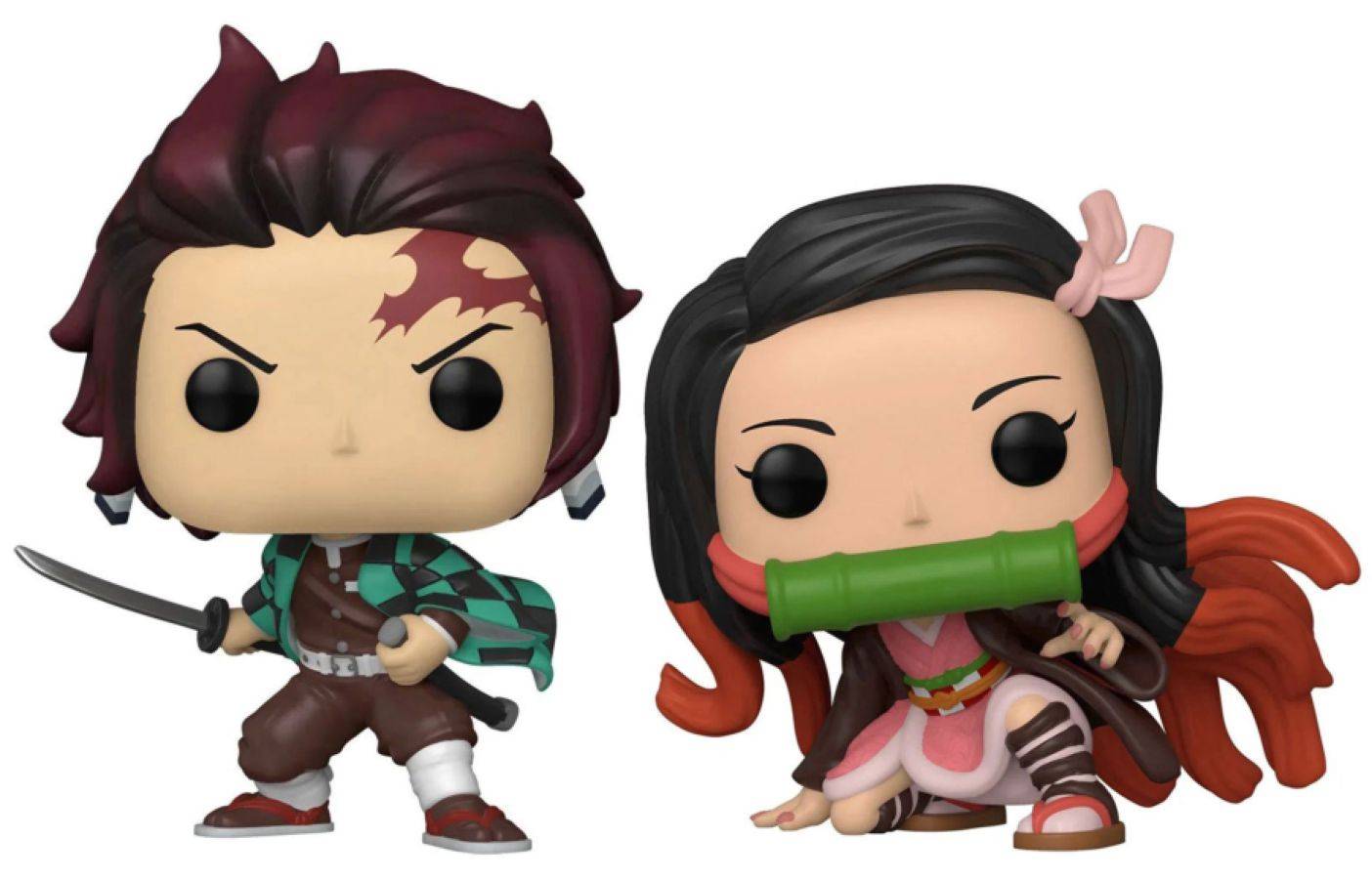Demon Slayer - Tanjiro & Nezuko US Exclusive Pop! 2-Pack