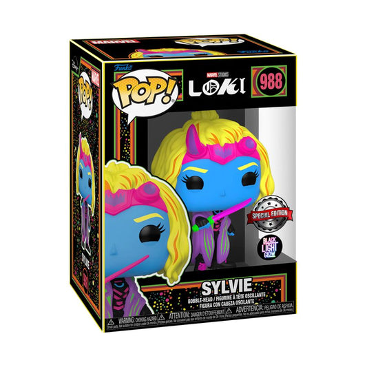 Loki (TV) - Sylvie Black Light US Exclusive Pop! Vinyl