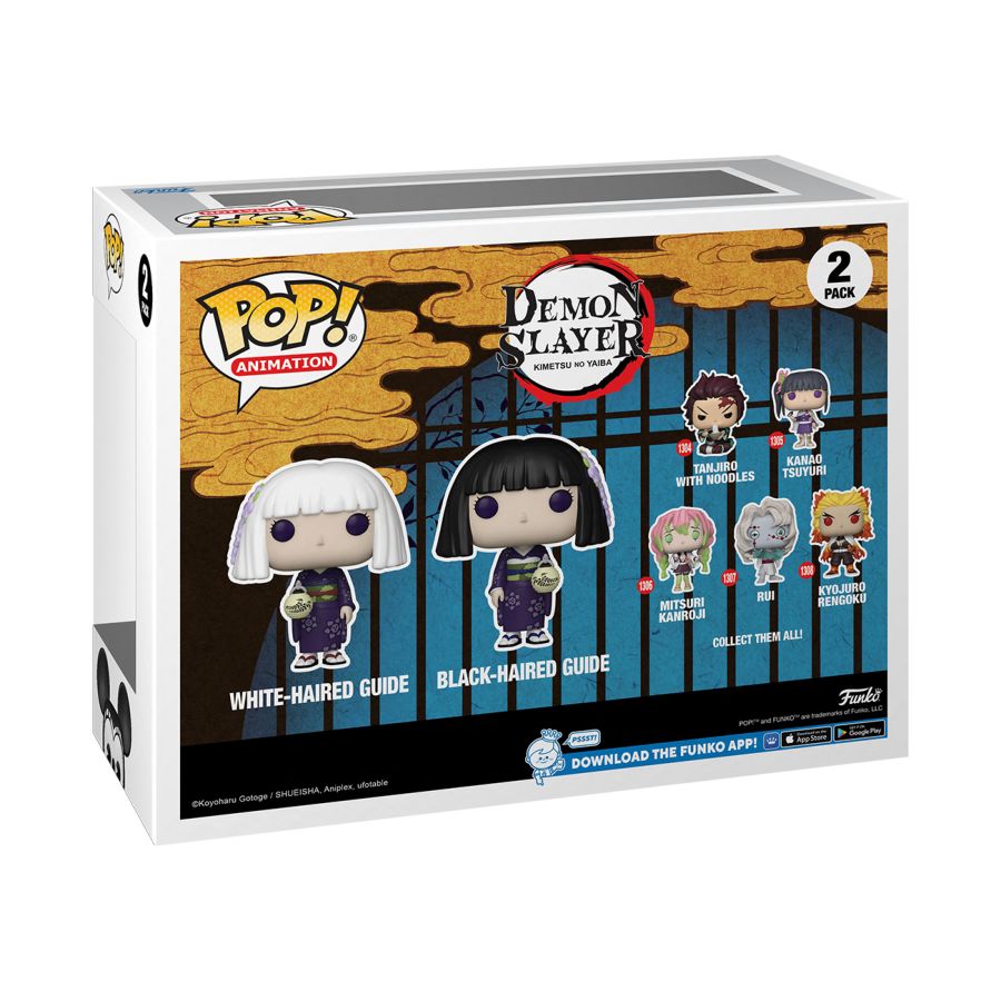 Demon Slayer - Final Selection Guides (Kanata & Kiriya) Glow US Exclusive Pop! Vinyl 2-Pack
