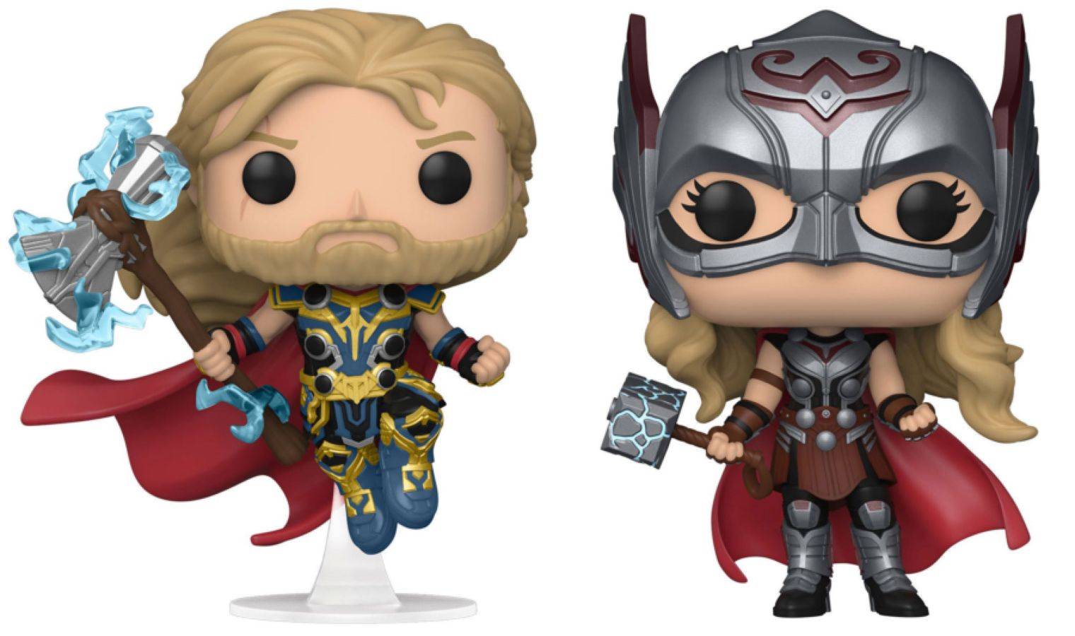 Thor 4: Love and Thunder - Thor & Mighty Thor US Exclusive Pop! 2-Pack
