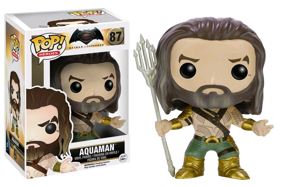 Batman v Superman: Dawn of Justice - Aquaman Pop! Vinyl - Ozzie Collectables