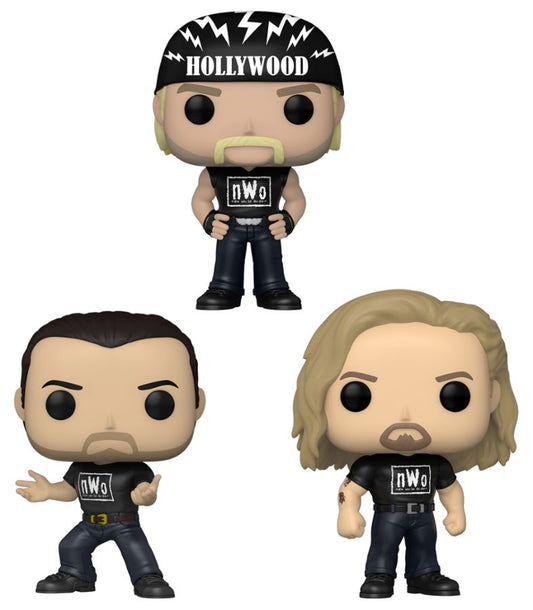 WWE - NWO US Exclusive Pop! 3-Pack 