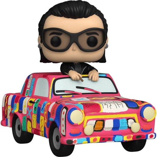 U2 - Bono with Achtung Baby Car Pop! Ride