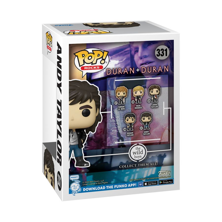 Duran Duran - Andy Taylor (Wild Boys) Pop! Vinyl