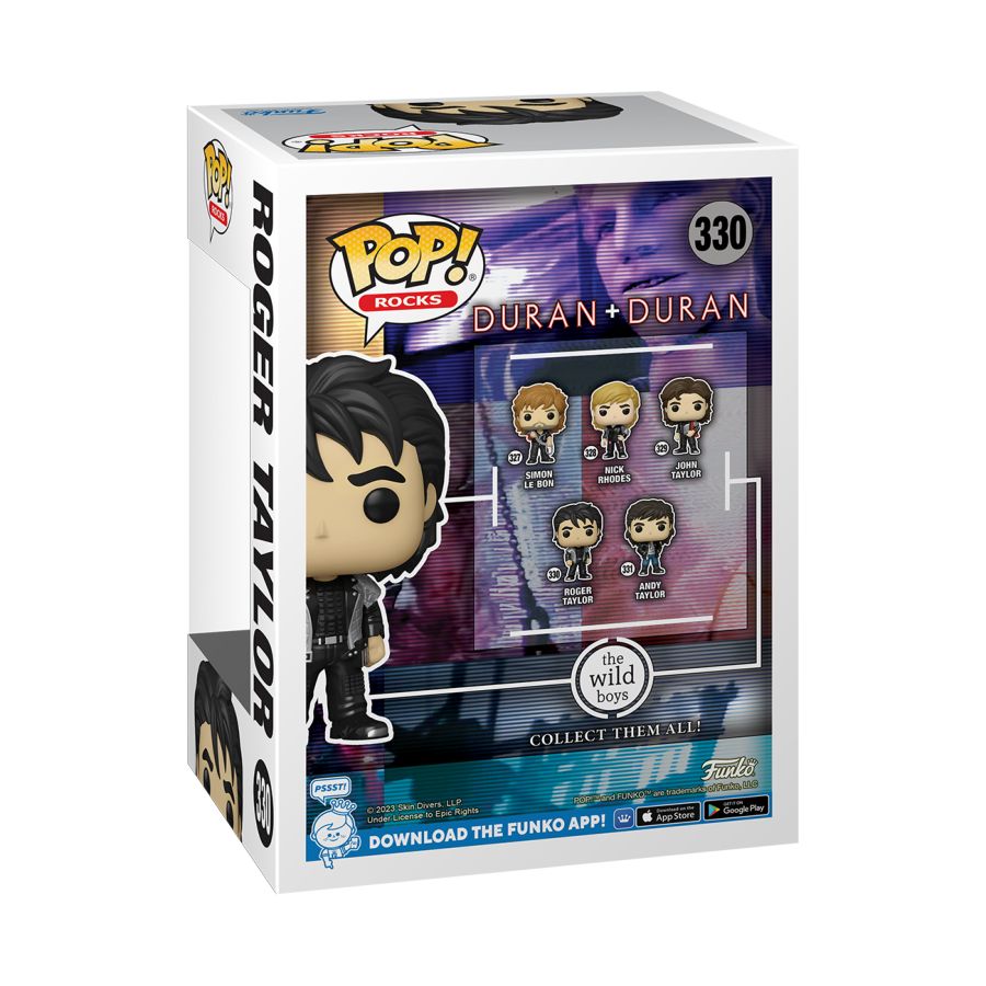 Duran Duran - Rodger Taylor (Wild Boys) Pop! Vinyl