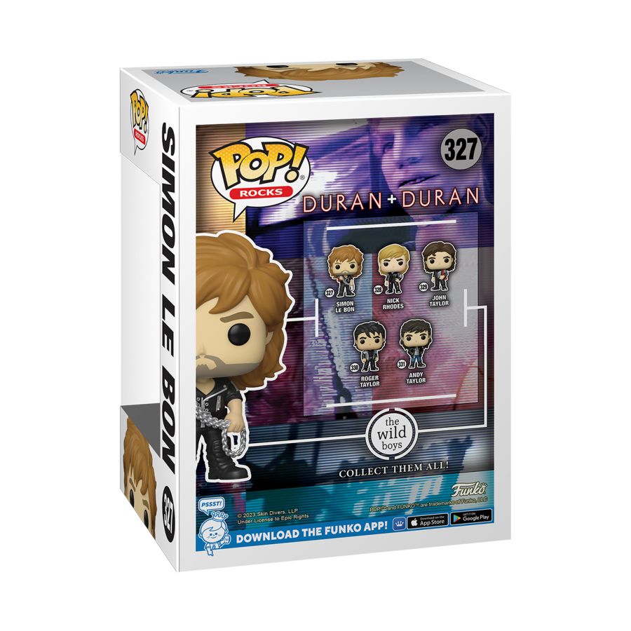 Duran Duran - Simon Le Bon (Wild Boys) Pop! Vinyl