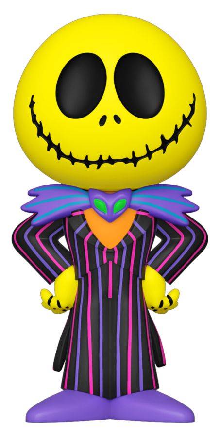 The Nightmare Before Christmas - Jack Skellington Black Light Vinyl Soda