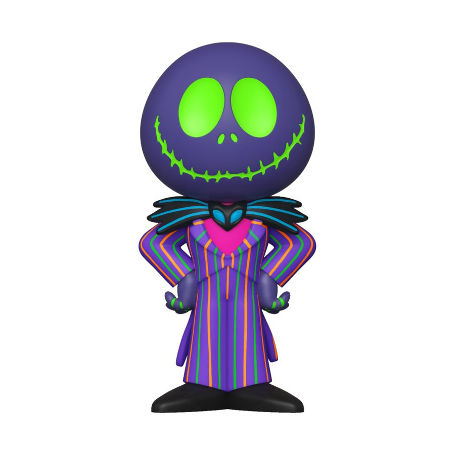 The Nightmare Before Christmas - Jack Skellington Black Light Vinyl Soda