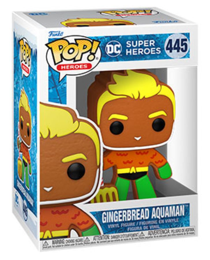 DC Comics - Gingerbread Aquaman Pop! Vinyl