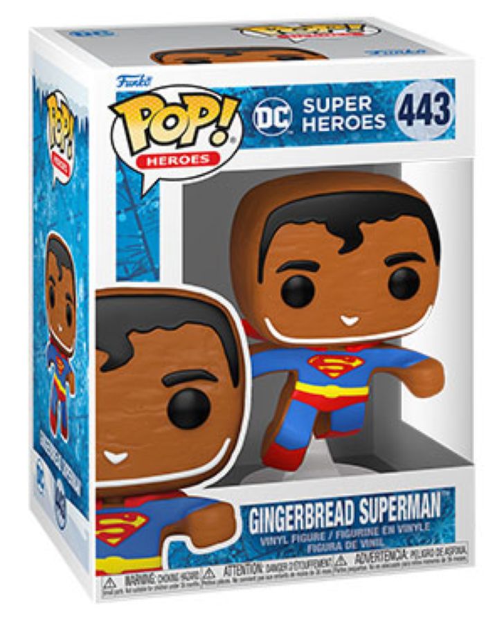 DC Comics - Gingerbread Superman Pop! Vinyl