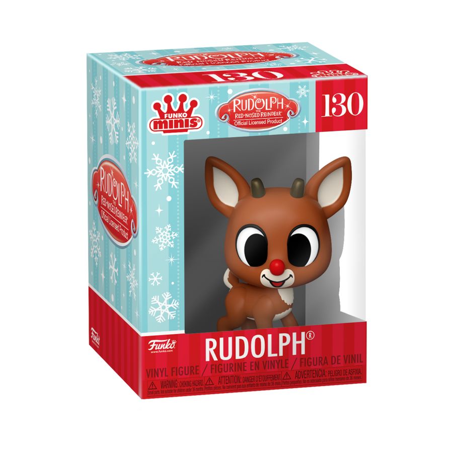 Rudolph the Red-Nosed Reindeer - Mini Vinyl Figures (12ct) | Ozzie ...
