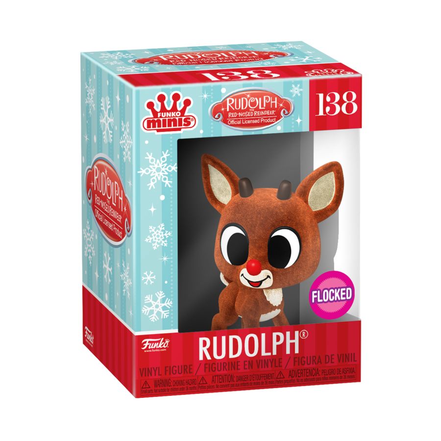 Rudolph the Red-Nosed Reindeer - Mini Vinyl Figures (12ct)
