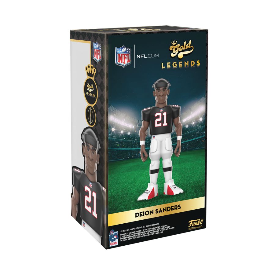 NFL: Falcons - Deion Sanders US Exclusive 12" Vinyl Gold