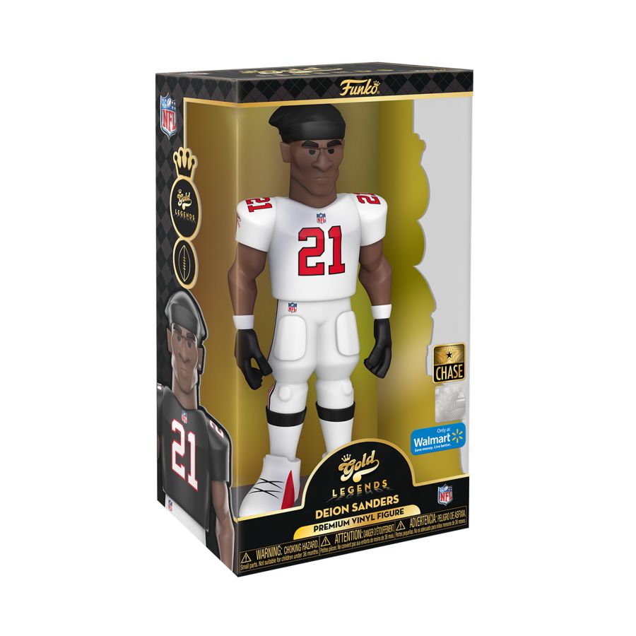 NFL: Falcons - Deion Sanders US Exclusive 12" Vinyl Gold