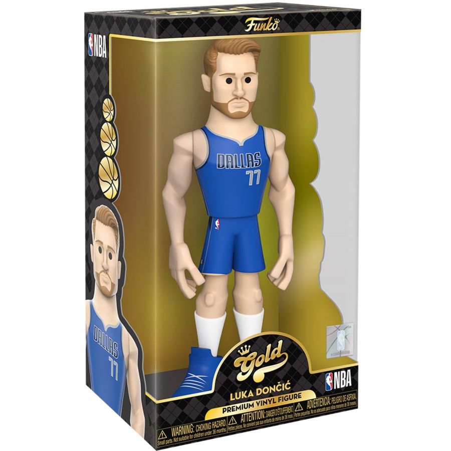 NBA: Mavericks - Luka Doncic 12" Vinyl Gold