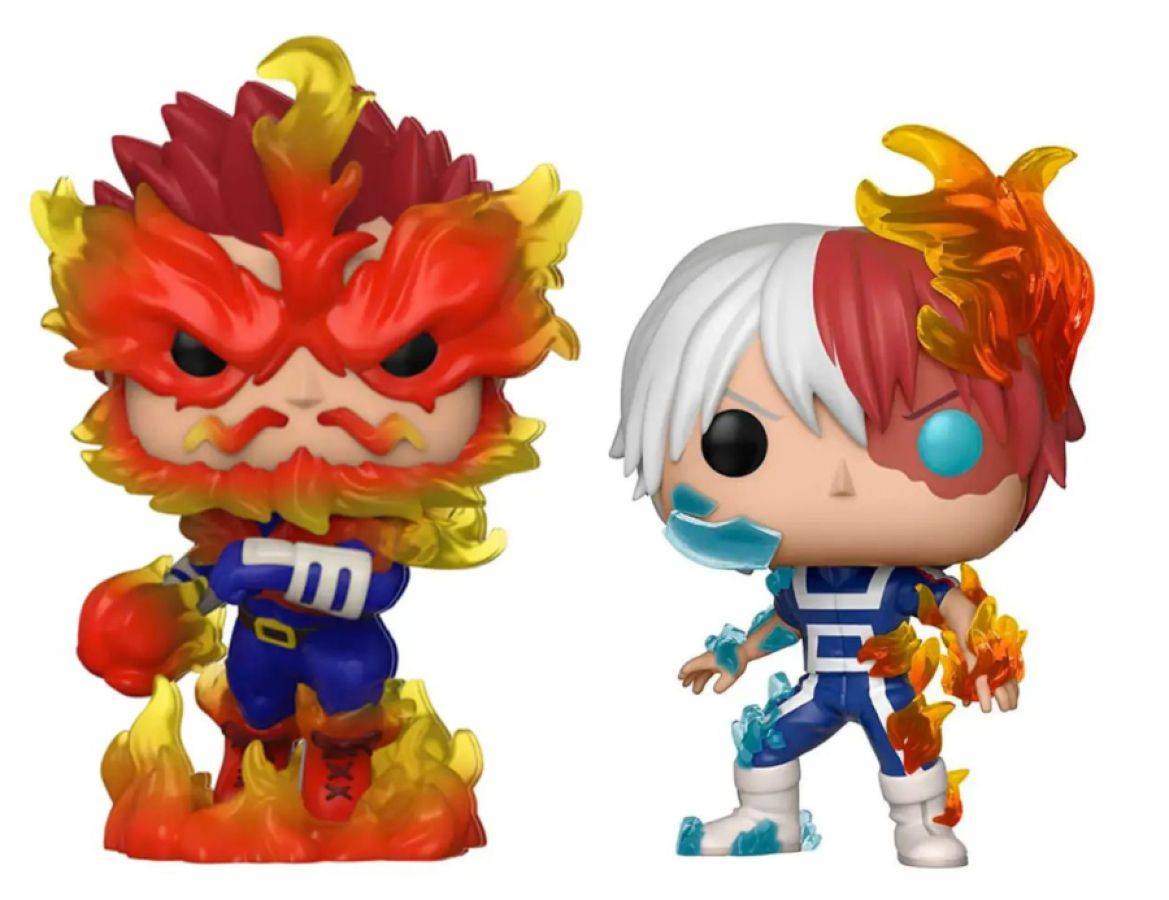 My Hero Academia - Endeavor & Todoroki Pop! Vinyl 2-Pack