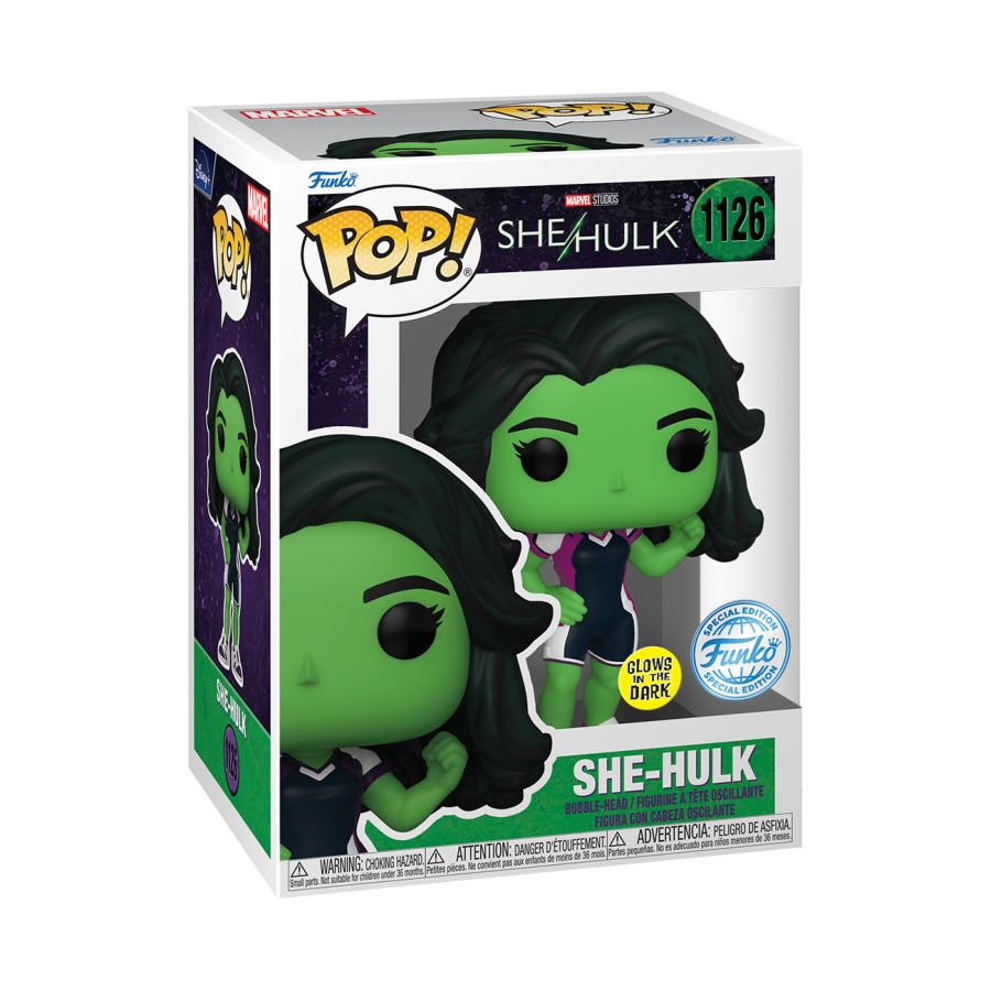She-Hulk (TV) - She-Hulk Glow US Exclusive Pop! Vinyl