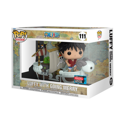 One Piece - Luffy with Going Merry NYCC 2022 Fall Convention Exclusive Pop! Ride #111